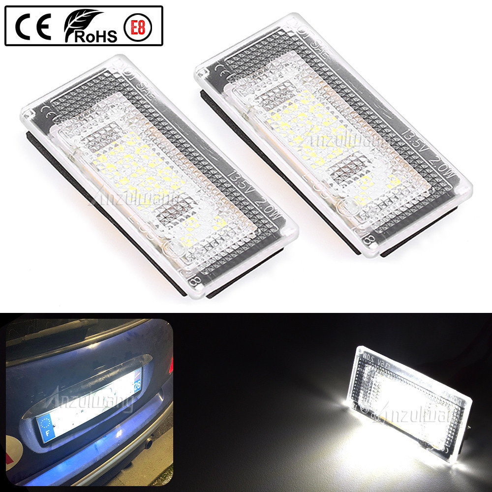 Led Luz Da Placa De Licença Número Do Carro Lâmpada Advertência Tuning Acessórios Para BMW MINI Cooper R50 R52 R53 2001-