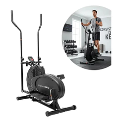 Elíptico Ergométrico Resistência a Ar 150kg com Monitor Importway IWF018
