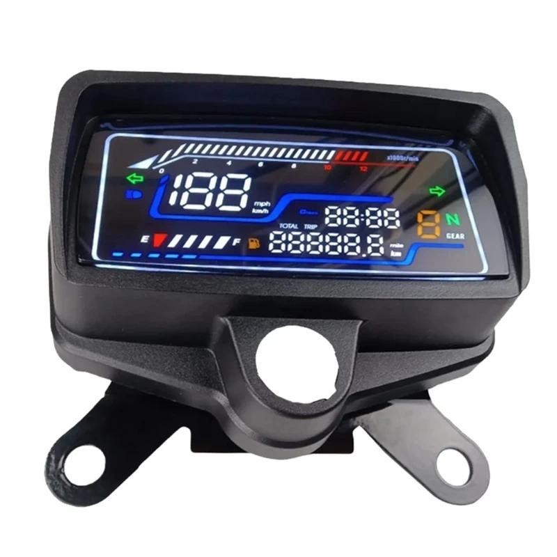 Painel De Medidor De Motocicleta , Tacômetro De Velocidade De Instrumento 12V Para CG125 CG150 91AE