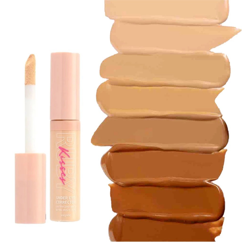 Corretivo Líquido Under Eye Ruby Kisses 10ml Maquiagem Facial Pronta Entrega
