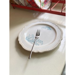 [Material de vara de luxo leve] 304 garfo de frutas de aço inoxidável garfo de bolo garfo de sobremesa portátil Mini bif