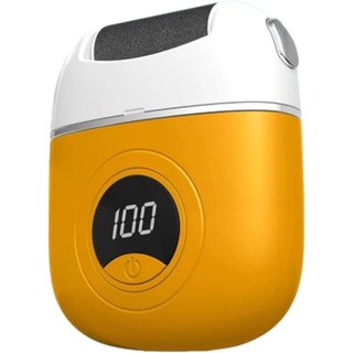 Removedor de Calos Elétrico Profissional para Pés, Kit de Ferramentas de Pedicure Recarregável com 2 Velocidades e 3 Cab