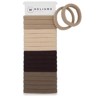Elásticos de Cabelo HeliumsSoft - Sem Danos, Sem Costura, Faixas de Nylon Elásticas para Cabelos Finos e Grossos - Padrã
