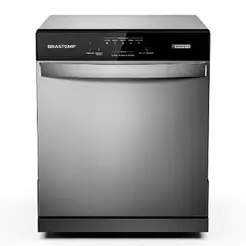 Lava-Louças Brastemp 8 Serviços com Função Acquaspray BLF08BS Cinza