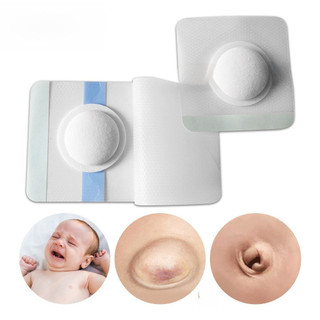 5/10 unidades de curativos para a zona umbilical de bebés, faixa adesiva para hérnia, pensos descartáveis 3XHI 4871 MFEN