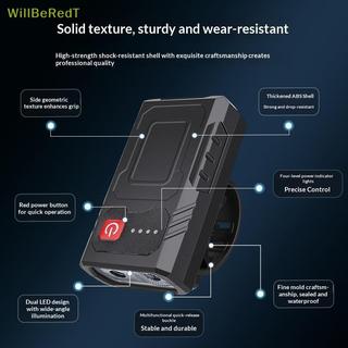 [WillBeRedT] Luz Frontal De Bicicleta LED 300Lm Carregamento USB Power Display Farol À Prova D'água Para Deslocamento Di