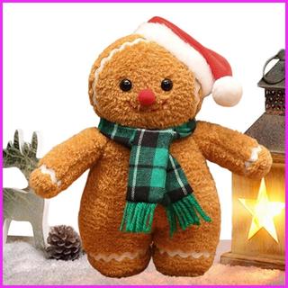 Homem De Gengibre Recheado Macio Engraçado Conforto Decoração De Natal Pelúcia Brinquedo De Para Casa Quarto alpiert2br