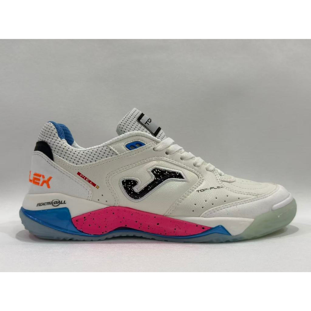 Sapatos De Futsal Costurados Unissex Para Homens , Mulheres E Crianças , Chuteiras De Futebol De Salão , Branco , Preto3