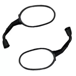 Par De Espelho Retrovisor Modelo Triumph Tiger 800 Completo Rosca Honda Haste Curta
