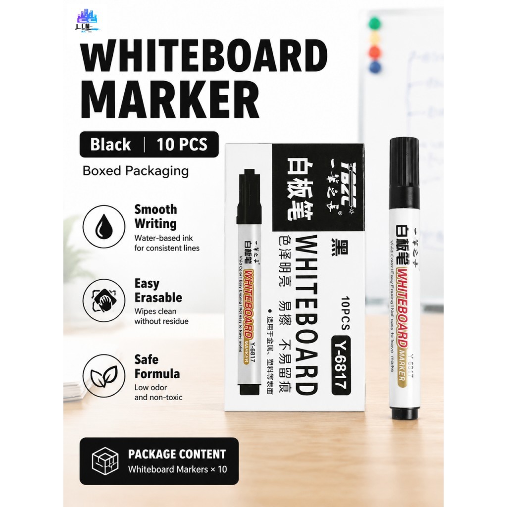 Marcador De Quadro Branco Apagável Caneta À Base De Água De Grande Capacidade Para Professores Crianças Prancheta Vermel