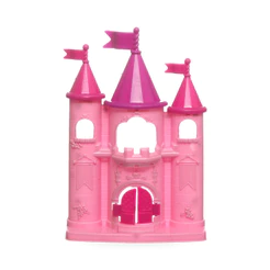 Castelo Real De Brinquedo Rosa 22cm Etitoys