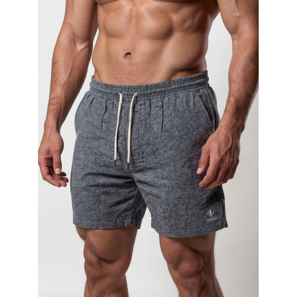 Kit 3 Bermudas Masculinas Linho Elastano Praiana Confortável Verão — Klau_stores