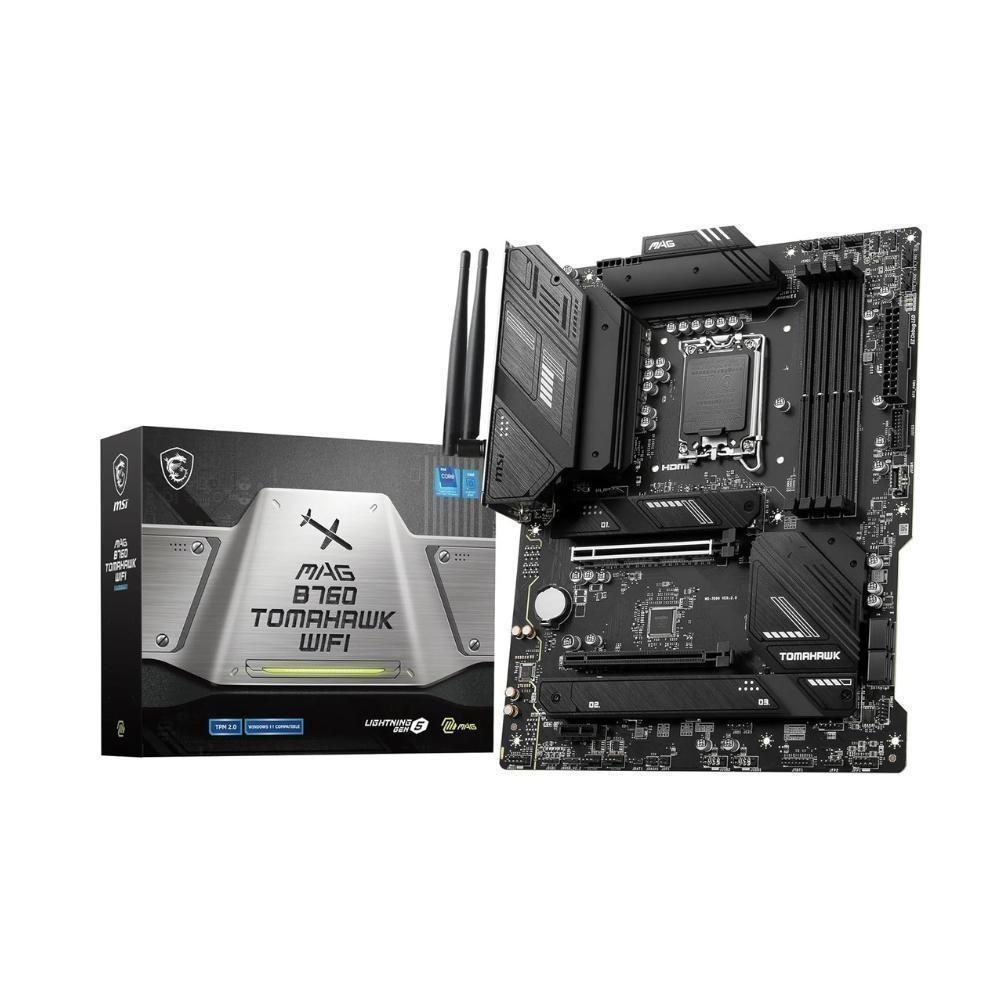 Placa Mae Msi Mag B760 Tomahawk Wifi Ddr5 Intel Lga 1700