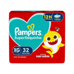 Fralda Descartável Pampers Supersequinha Mega XG 32 Unidades