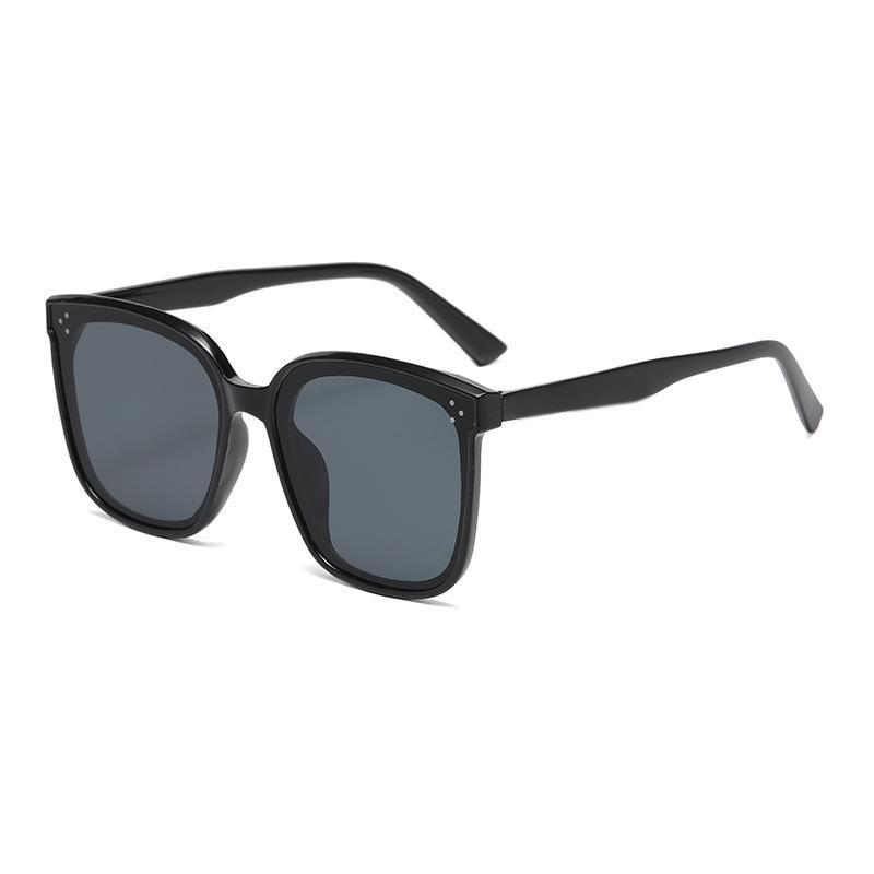 Óculos de sol feminino óculos de sol feminino quadro quadrado All-Match óculos quadrados inUV400 geométrico pára-sol qua