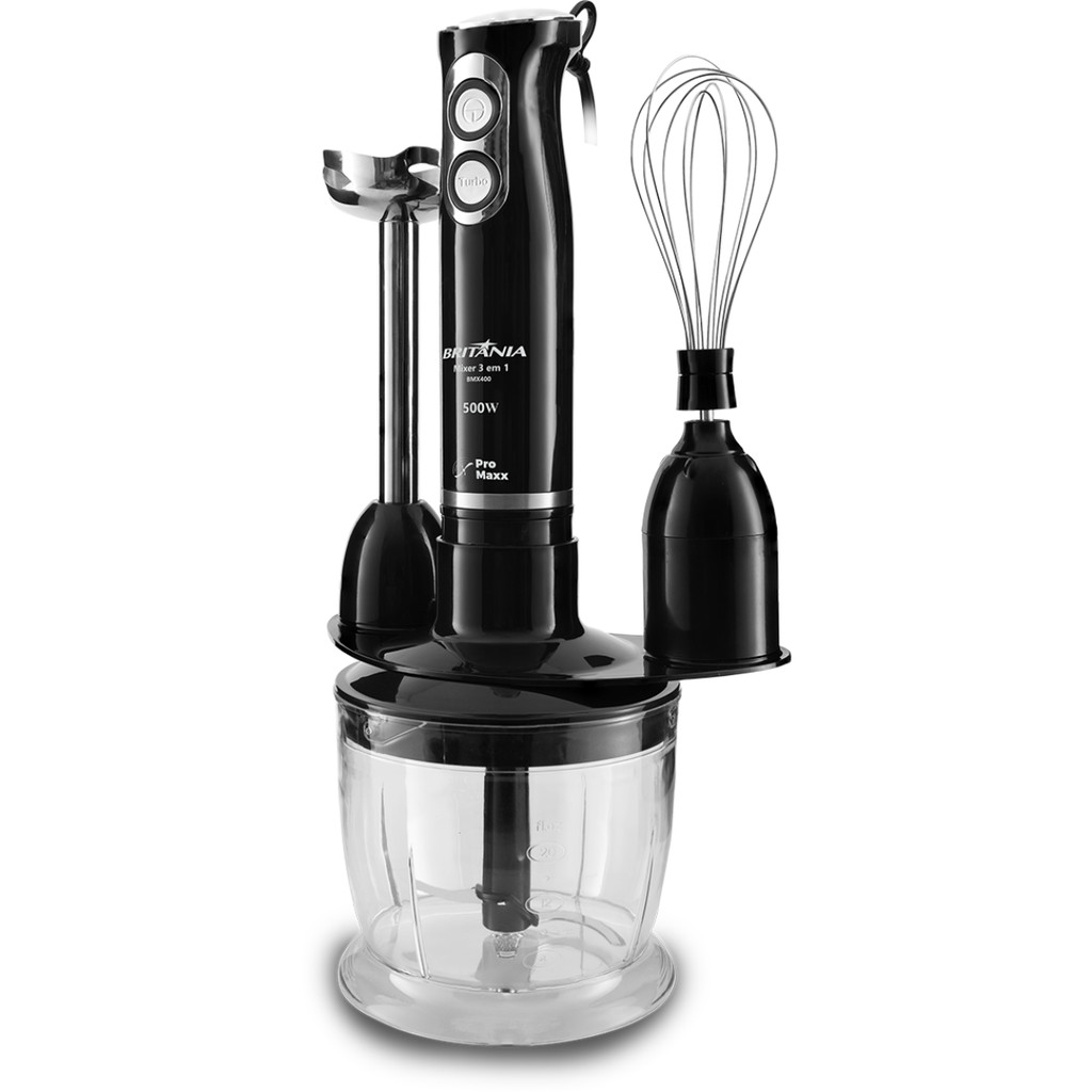 Mixer 3 em 1 Sem Fio 500W BMX400P Britânia — imagem 2 de 2