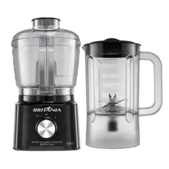 Multiprocessador Britânia 300W 2 em 1 Compacto BMP950 Plus