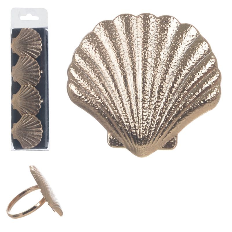 Porta Guardanapo Páscoa em Metal | Argola Decorativa Mesa Posta, Festa Temática, Decoração Coelho, Fundo do Mar