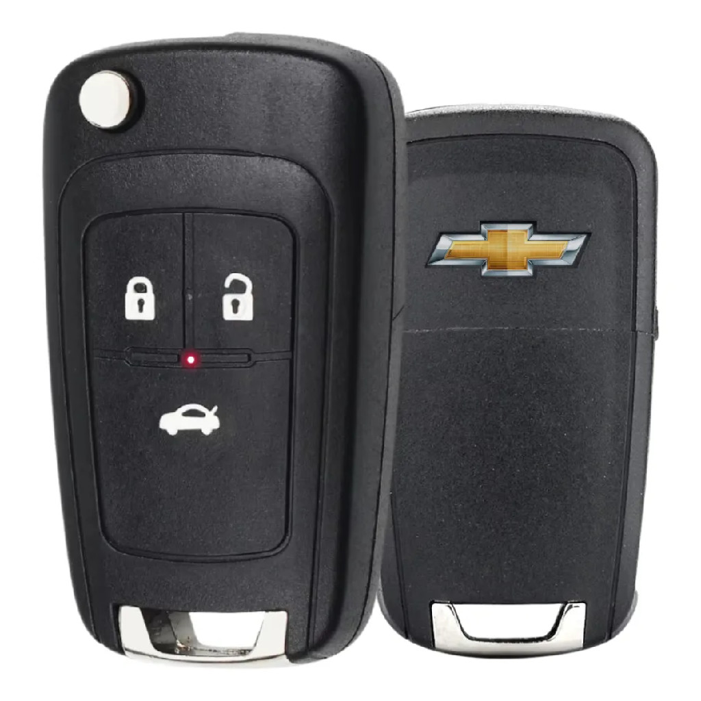 Chave Canivete Controle 3bt Chevrolet Para Alarmes Look Out em Oferta na Shopee
