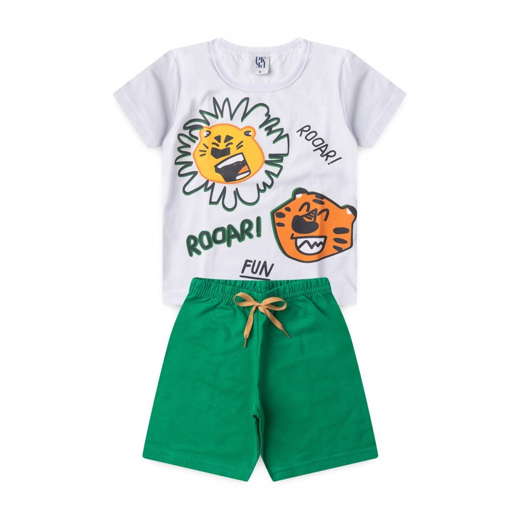 Conjunto Infantil Masculino Rei Da Selva em Oferta na Shopee