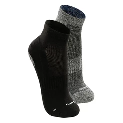 Kit com 2 Pares de Meias Antiderrapante Pilates Lupo 3310-003 Colorido