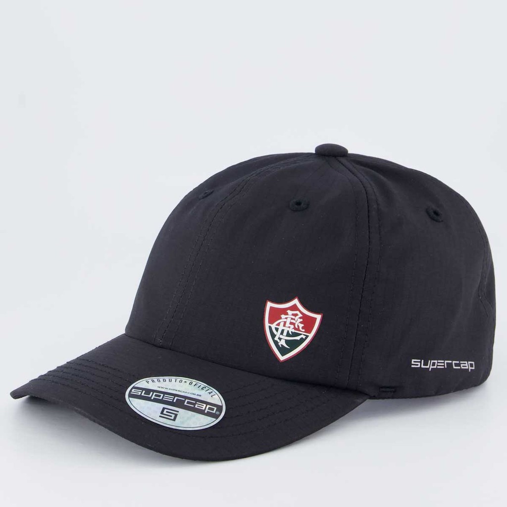 Boné Fluminense FC 6 Gomos Preto em Oferta na Shopee