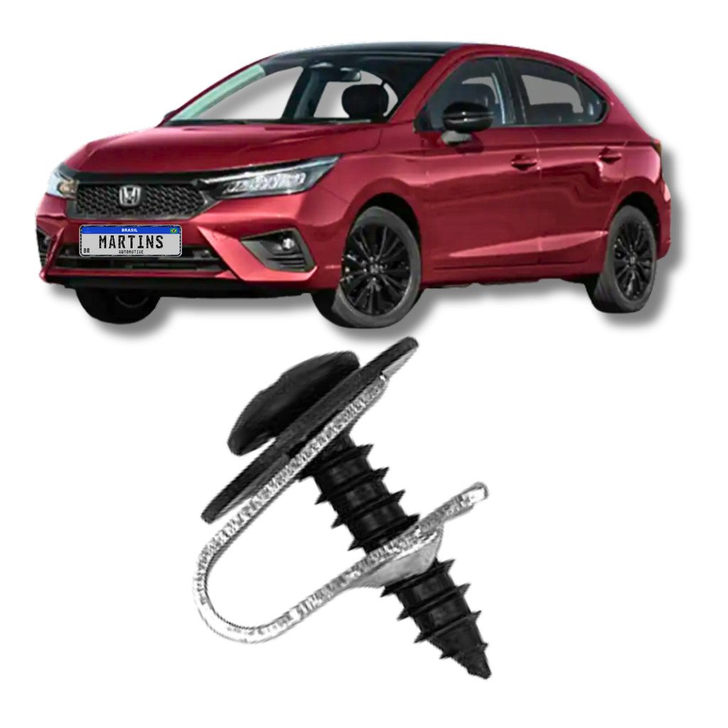 Kit de 6 Parafuso e 6 Porca do Protetor de Carter City 2015 a 2021