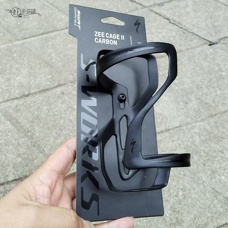 Suporte de Garrafa de Água para Bicicleta ZEE Cage II 28g Fibra de Carbono Suporte de Copo Antiferrugem para Bicicleta G