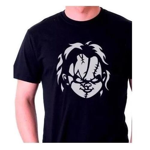 Camisa Camiseta Engraçadas Chucky Terror Premium Personalizada Promoção 100% Algodão