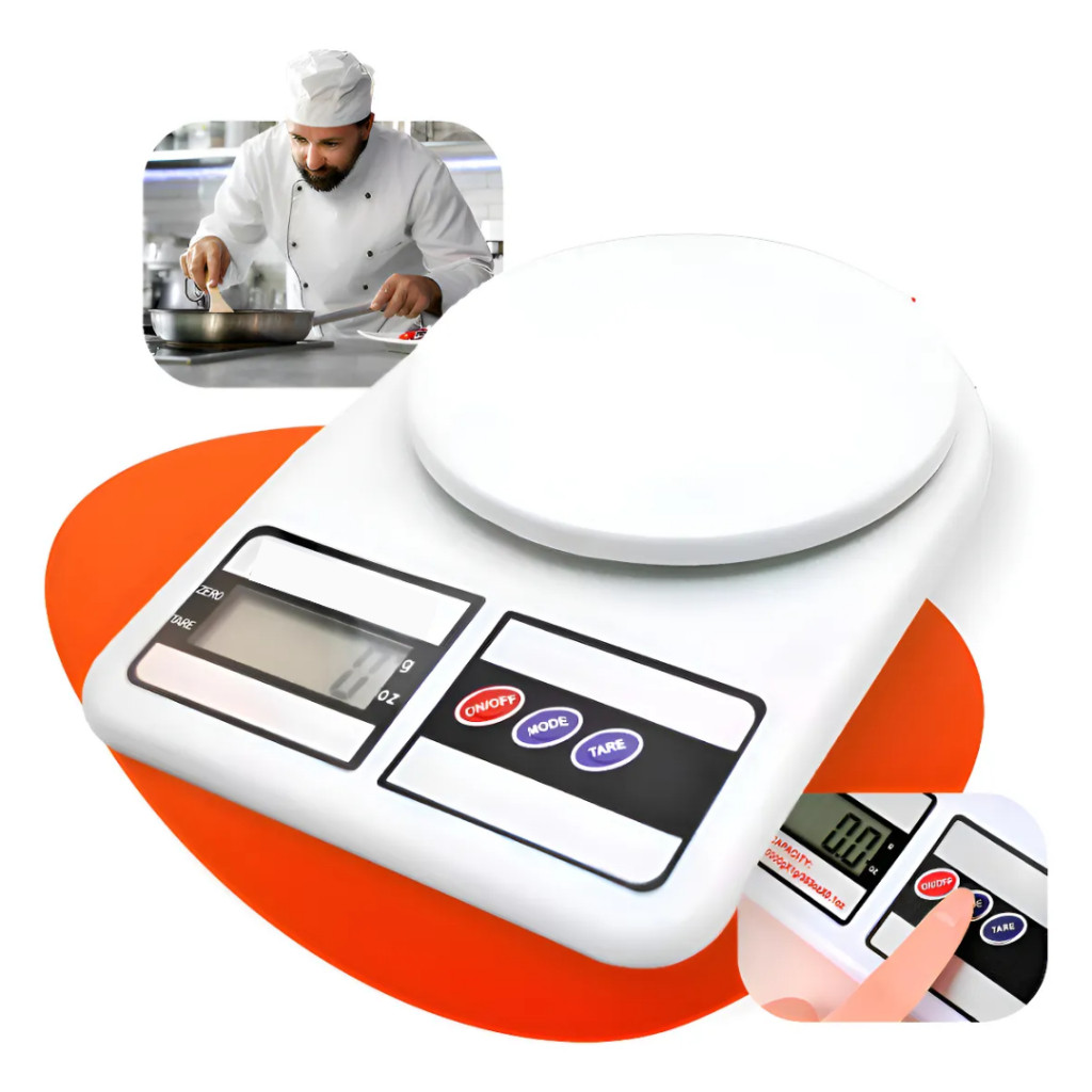 Balança de cozinha digital 10kg
