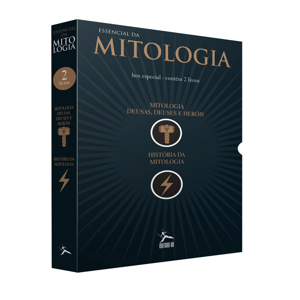 Essencial da Mitologia - Box Especial - Mitologia deusas e heróis - História da mitologia grega autor Baby Siqueira Abrã