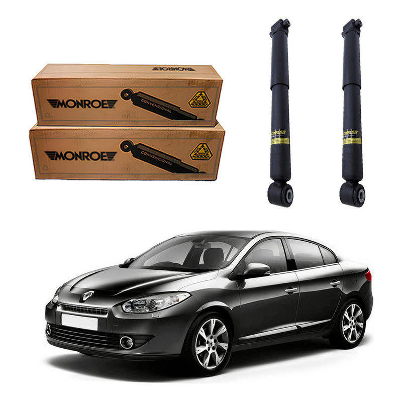 Par Amortecedor Traseiro Monroe Fluence 2.0 2010 A 2015 em Oferta na Shopee