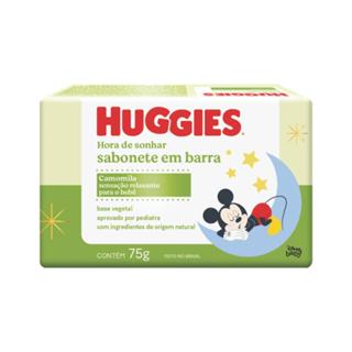 SABONETE EM BARRA HUGGIES HORA DE SONHAR 75G em Oferta na Shopee