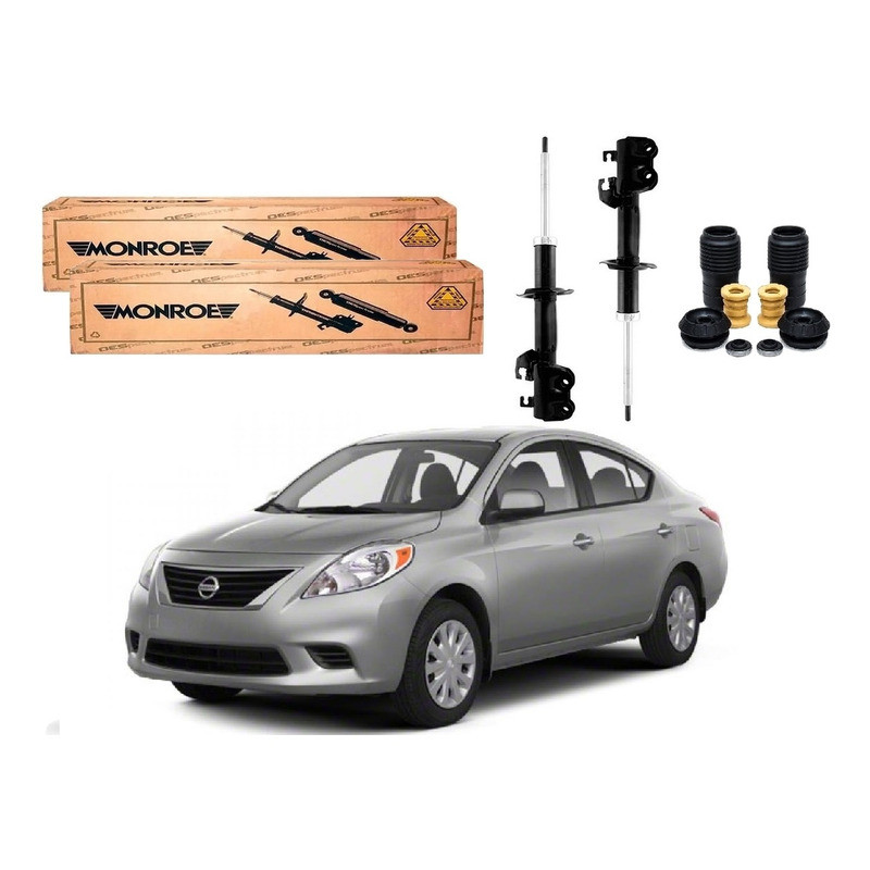 Kit Amortecedor Dianteiro. Versa 1.6 2012 A 2014