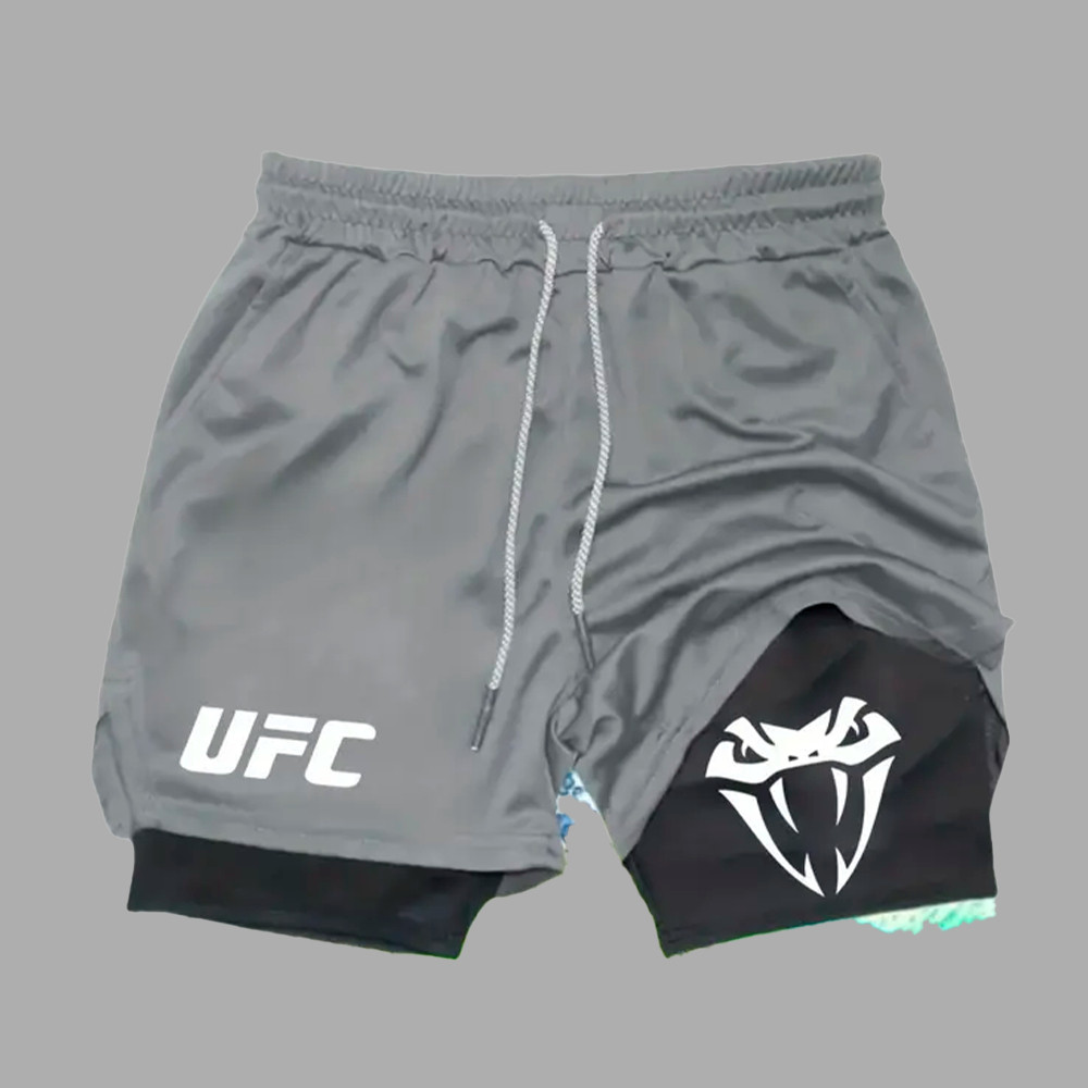 Short Compressão Dry-fit Academia Fitness Ufc Gym Masculina