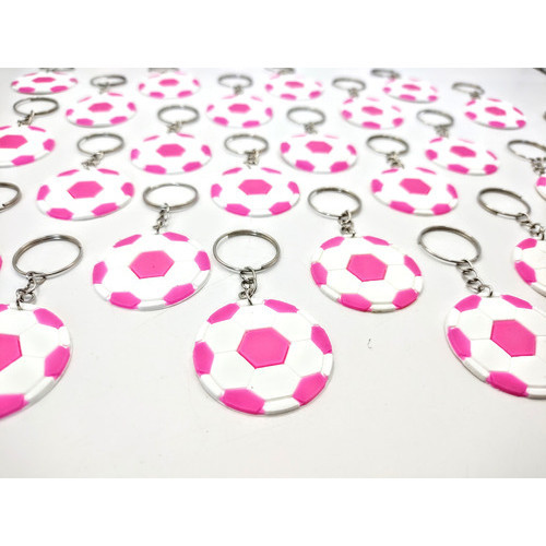 Bola Rosa 10un Chaveiro Lembrancinha Campeonato Feminino Top novidade