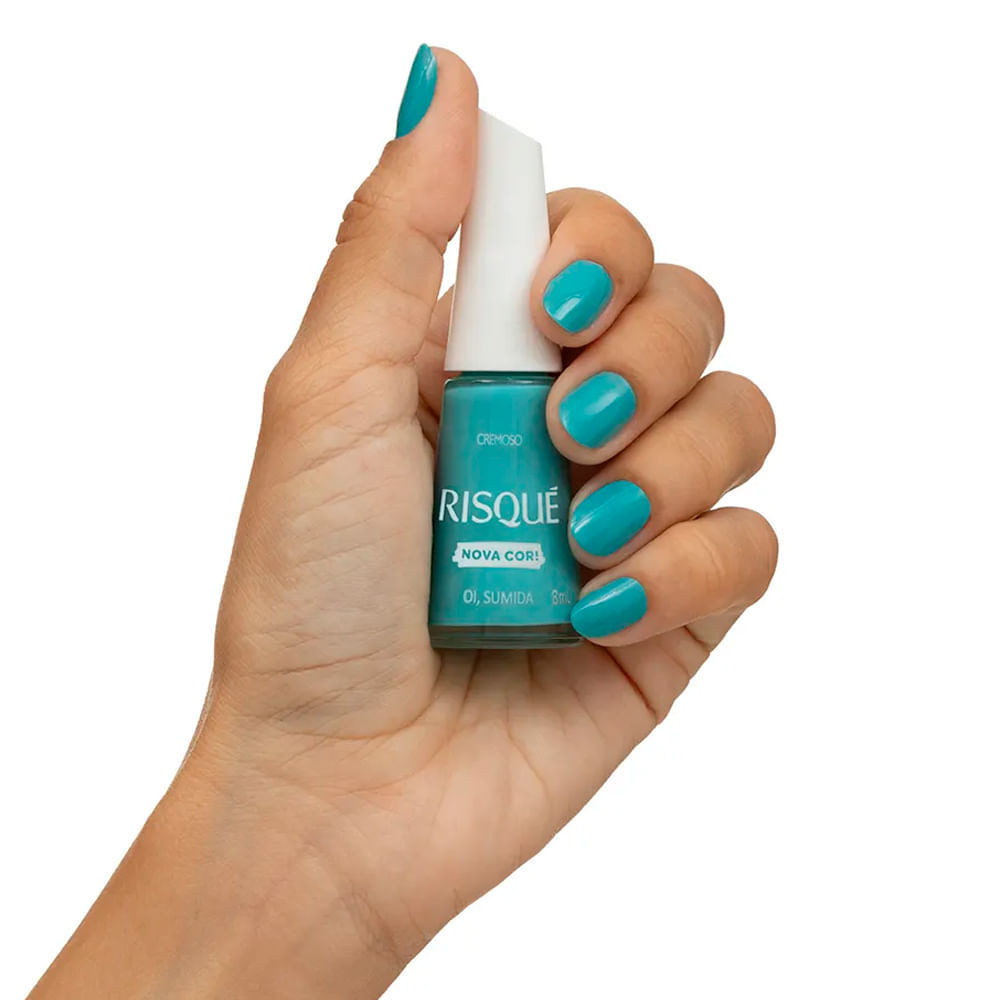 Detalhes do Esmalte Risqué Cremoso Nova Cor Oi Sumida 8ml