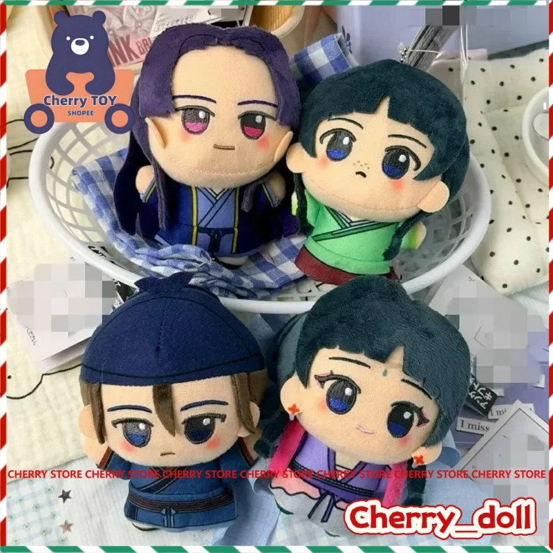 Brinquedo de Pelúcia Macio Anime Maomao Apothecary, Boneco de Algodão Mao, Chaveiro, Pingente de Mochila, Figura Co AJAR