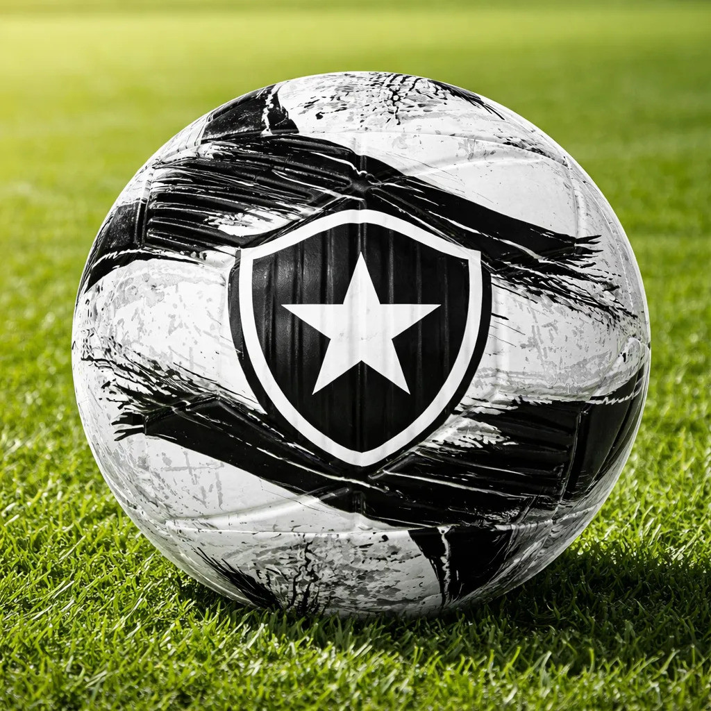 Bola De Futebol Botafogo N5 Campo Original Licenciado