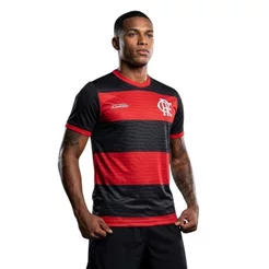 Camiseta Braziline Flamengo Emoção Masculina