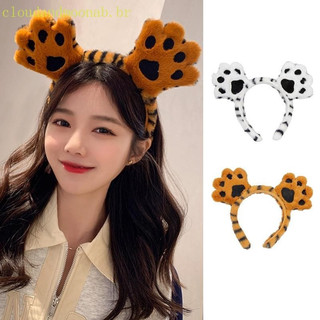 CLO Acessórios Cabelo Meninas Lavando Rosto Hairband Tigre Hairhoop