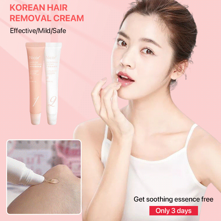 【Remoção Eficaz】Gentil Na Pele Creme Depilatório Labial/Homens/Mulheres/Rosto