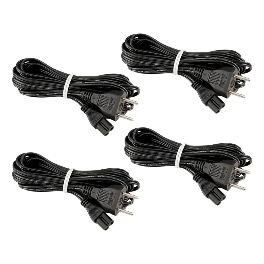 Kit 4 Cabos C7 Pra Home Theater E Smart Tv