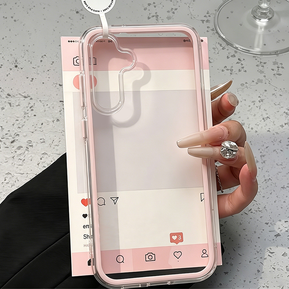 Para Samsung A06 A16 Capa De Telefone Galaxy A27 A37 A57 A56 A36 A26 A17 A07 A16 A73 A71 A35 A55 A54 A53 A51 A52 Invóluc