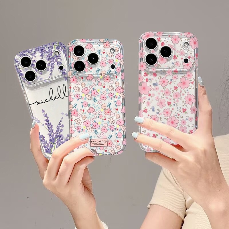 Coreano Rosa Flor Caso De Telefone Para Samsung Galaxy A13 A22 A23 A24 A32 A33 A42 A31 A30 A20 A02 A03S A03 M23 5G Claro