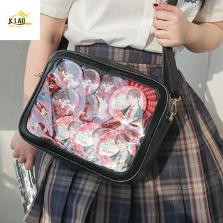 KLAOSD Itabag De Cor Sólida , Bolsa Com Zíper Bolsas Transparentes De PU De Armazenamento De Mercadorias Idol Ombro