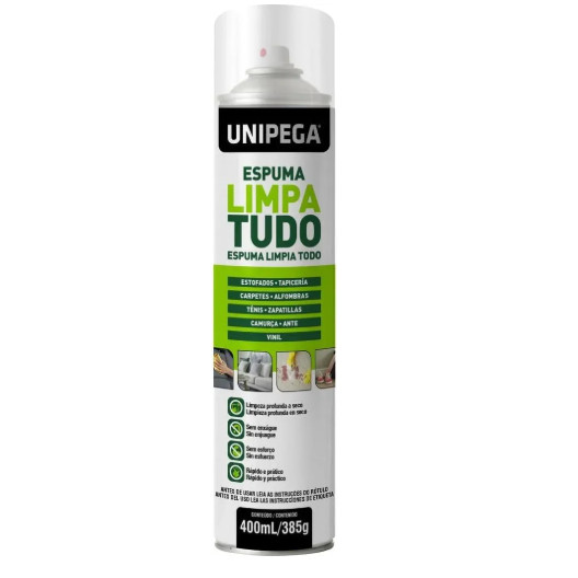 Espuma Limpa Tudo Unipega 400ml