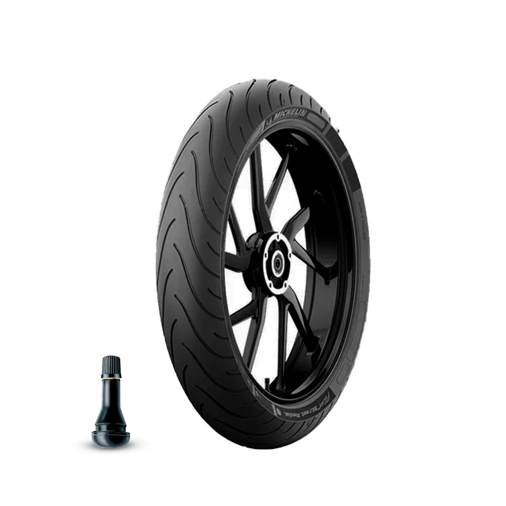 Pneu Michelin 120/70 ZR17 58W Pilot Street Radial + Válvula MULTISTRADA DIAVEL
