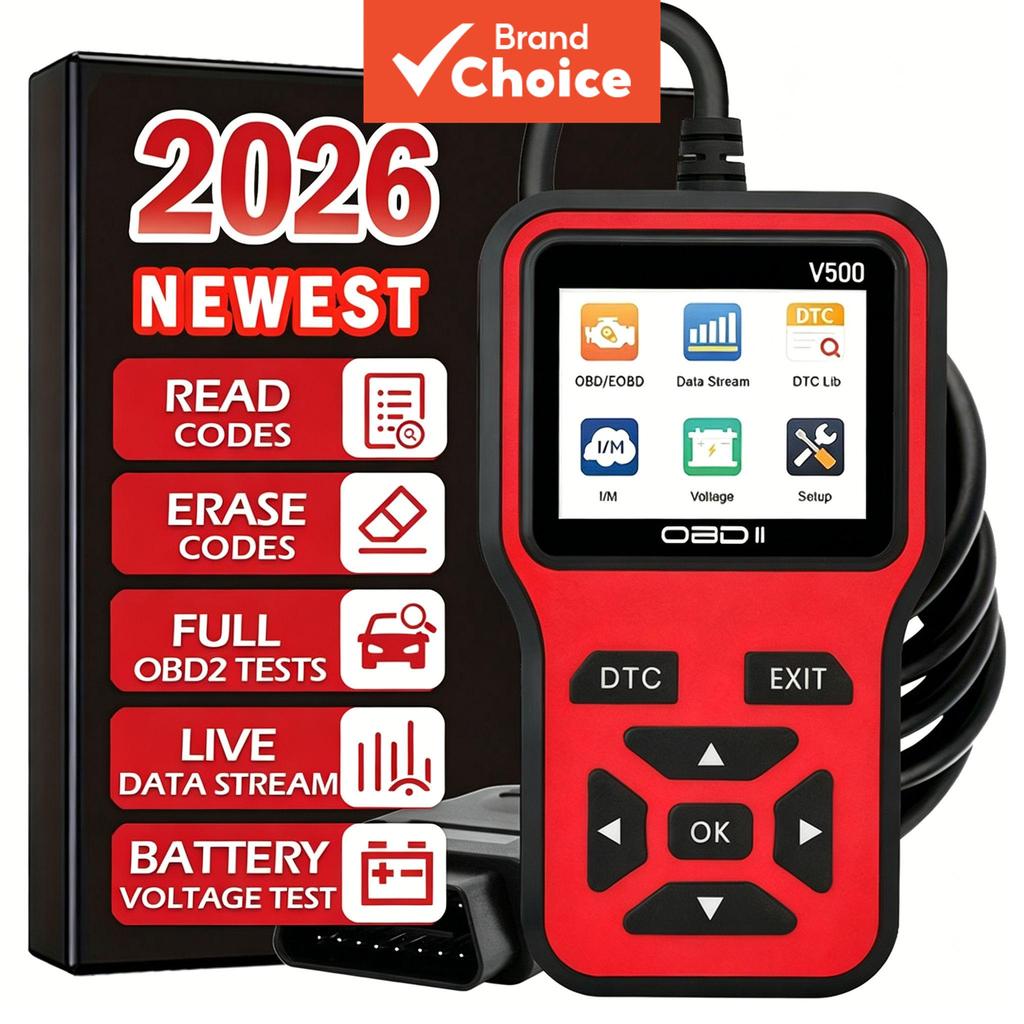 Leitor De Código V500 Obd2 Scanner De Diagnóstico De Falhas De Motor De Carro