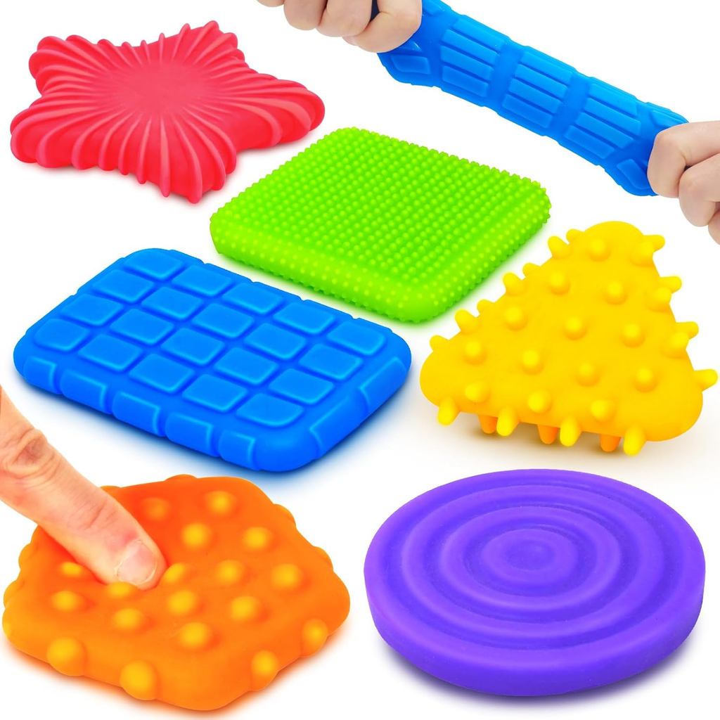 Brinquedos Sensoriais Macios para Crianças e Bebês: Brinquedo Antiestresse de Textura Suave para Autismo | Brinquedos